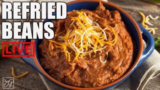 Authentic Refried Beans Recipe A Taste of Mexico in Your Kitchen  Live with AB [upl. by Ellehcir125]