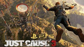 Just Cause 3 FreeRoam ON PS5 4K60fps Gameplay [upl. by Ekaterina]