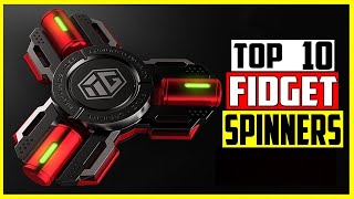 Top 10 Best Fidget Spinners 2023  Stress Anxiety ADHD Relief Fidget Spinner [upl. by Lubba96]