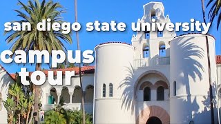 san diego state campus tour 2022 [upl. by Niatirb]