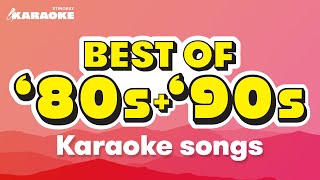 BEST 80s amp 90s KARAOKE SONGS WITH LYRICS FEAT BACKSTREET BOYS SHANIA TWAIN amp MORE [upl. by Sancho]