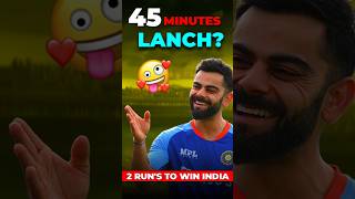 2 Runs Ke Liye 45 Minutes Ka Intejar 🤯  Ind vs Aus 2nd Test  indvsaus cricket shorts [upl. by Hanoj]