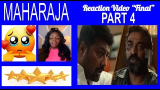 MAHARAJA Movie Reaction Part 4 of 4  Awesome Film  WATCH WITH ME Best Part [upl. by Orling378]