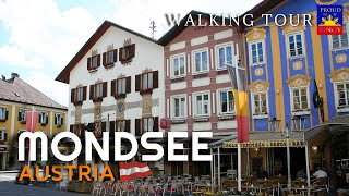 Mondsee Austria 🇦🇹 2023  Walking Tour [upl. by Ahcsas943]