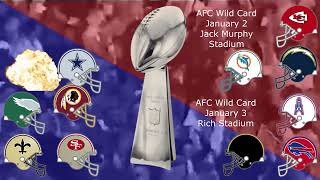 1992 NFL Playoffs  Postemporada 1992 NFL [upl. by Cote426]