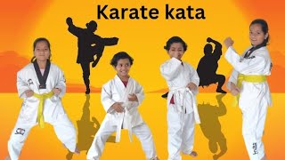 Karate kata 123 practice  Karate kata for belt exam [upl. by Eirahcaz112]