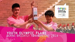 Lighting Ceremony of the Nanjing 2014 Youth Olympic Flame [upl. by Tepper]