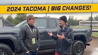 AllNew 2024 Tacoma Updates Live At Overland Expo [upl. by Thunell]