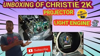 UNBOXING OF CHRISTIE 2K PROJECTOR LIGHT ENGINE 📽️ [upl. by Belshin769]