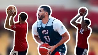 Jayson Tatum Shooting Workout At Team USA Training Camp [upl. by Ymac]