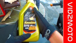 Secrets of Havoline Supermatic 4T 10W40 MB Engine Oil on Honda Click 150i  Review [upl. by Evod]