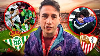 VLOG SEVILLA VS BETIS CON FINAL EMOTIVO [upl. by Salaidh]