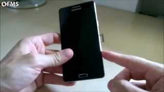 Come inserire nano SIM dentro Samsung Galaxy A5 [upl. by Nylirek]