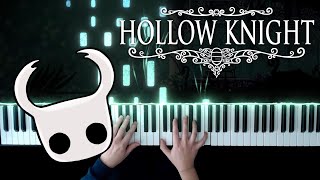 Reflection Bench Song  Hollow Knight OST Piano Solo Version [upl. by Aiyt]