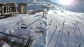 Tignes France  Snowboarding amp Skiing [upl. by Dola]