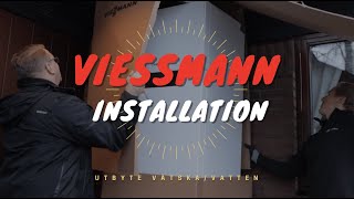 Vi installerar en Viessmann värmepump  JS Energi [upl. by Armil700]