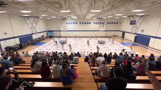 CE King Varsity Winter Guard 2022 Sheldon ISD Indoor Showcase [upl. by Enelcaj]