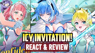 FEH Skating on Thin Ice ICY INVITATION Trailer Reaction amp First Impression FEHeroes [upl. by Eelano]