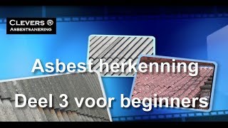 Asbestherkenning deel 3 Asbestcement golfplaten [upl. by Odlonra]