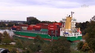 Shipspotting Rendsburg KielCanal live  NordOstseeKanal  Oktober 2013 [upl. by Airyk811]