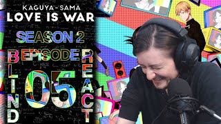 Teeaboo Reacts  Kaguyasama Love is War S2 Episode 5  Turn ALL The Tables [upl. by Lenej]