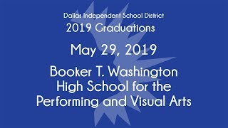 Booker T Washington  Dallas ISD Graduation 2019 [upl. by Ynottirb]