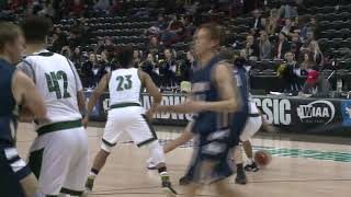 STATE QTR  Muckleshoot Tribal vs Riverside Christian Boys Basketball [upl. by Alberta]