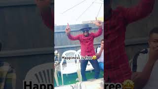 Happiness is free👋🤩👍 viralvideo music viralpost dancemoves funny happinessshortsfeed [upl. by Nilyad964]