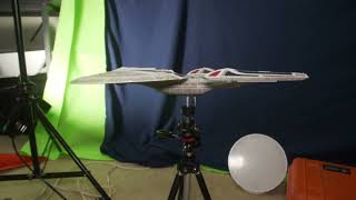 HOW ITS MADE Indepth look at how I film my Star Trek Enterprise miniature models [upl. by Eniloj]