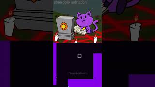 Phases of grief CatNap  pineapple animation  Glow Bouncing Square [upl. by Euh]