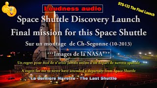 Grands Moments de la NASA  NASA Great Moments  STS133 The Final Launch  Loudness audio [upl. by Nnylav]