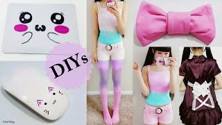 6 Fun DIYs Must Try DIY Tie Dye TightsampTop Animal MouseampMouse Pad Bow Pencil Case Dress [upl. by Arbe538]