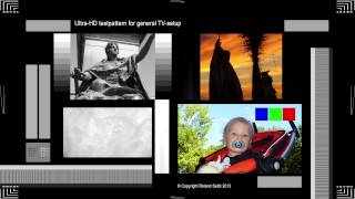 video Ultra HD 4k Testbild [upl. by Button]