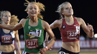 Jessica Hull vs Karissa Schweizer 1500m Showdown [upl. by Aneekas953]