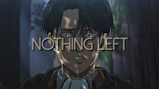 Attack on Titan「AMVASMV」 Levi Ackerman  Nothing Left [upl. by Rednave]