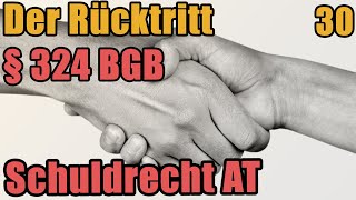 Rücktritt nach § 324 BGB  Schuldrecht I 30 [upl. by Ameehs]