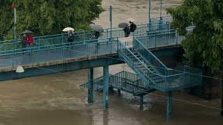 Hochwasser Saarbrücken Mai 2024 [upl. by Etteluap]