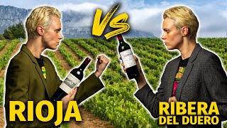 RIOJA vs RIBERA DEL DUERO Comparing amp Tasting Two Amazing Spanish Wine Regions [upl. by Ettigdirb916]