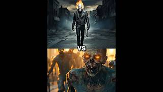 Ghost Rider vs Zombies vs Gaint Creatures  Werewolf Hellboy Mummies yeti preditor whiches [upl. by Gilleod]