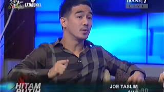 Hitam Putih Trans7 12 Juni 2013 Joe Taslim di Fast amp Furious 6 Part 1 [upl. by Baudelaire]