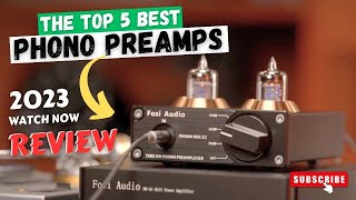 The Top 5 Best Phono Preamps Of 2023  Phono Preamp Review [upl. by Azeret195]