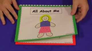 All About Me Book Instructions For Early Childhood Teachers [upl. by Anyah741]