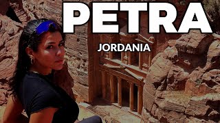 224 PETRA una de las SIETE MARAVILLAS DEL MUNDO Jordania Vuelta al mundo en moto [upl. by Azeria]