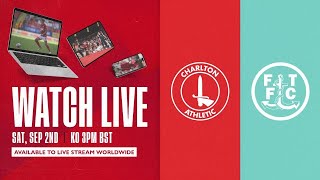 PRE SHOW LIVE  CHARLTON V FLEETWOOD TOWN 020923 [upl. by Alinna]