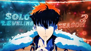 Solo Leveling Season 2🥶🔥  One Chance EditAMV 4K [upl. by Lotsyrc]