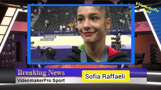 Olimpiadi Parigi Sofia Raffaeli medaglia di bronzo fa la storia della Ginnastica Ritmica [upl. by Eirot]