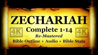 Holy Bible Book 38  The Book of Zechariah  KJV Read Along HD 4K Audio Text Narration 1 [upl. by Leonidas184]