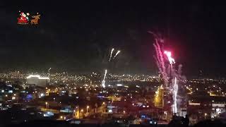 Navidad 2022 🎄 Arequipa Perú Fuegos Artificiales [upl. by Washburn]