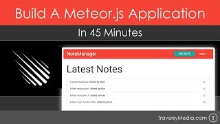 Build A Meteorjs App In 45 Minutes [upl. by Aydidey]