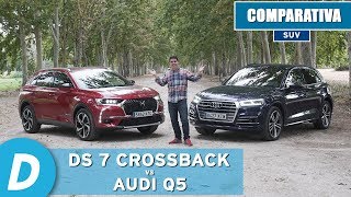 Comparativa SUV DS 7 Crossback vs Audi Q5 ¿A la altura de los SUV premium  Diariomotor [upl. by Roxy669]